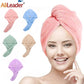 Quick-dry Hair Towel Women Hair Drying Hat Cap Hat Bath Hat Microfiber Solid Towel Cap Super Absorption Turban Hair Dry Cap - lojaesperanto